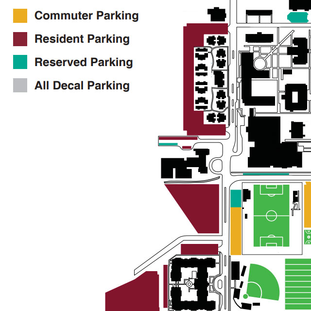 Campus Parking Map