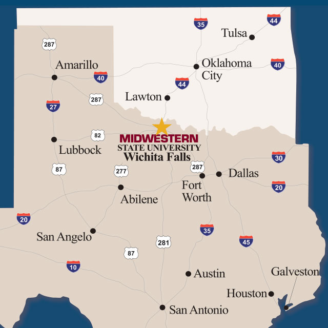 Texoma Area Map