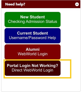 Portal Login Not Working