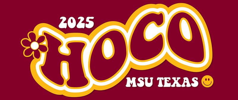 2025 MSU Texas Homecoming Logo